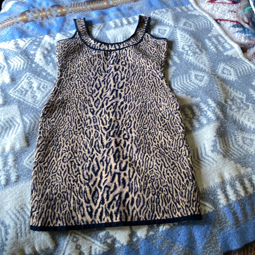 BCBGMaxAzria cheetah dress